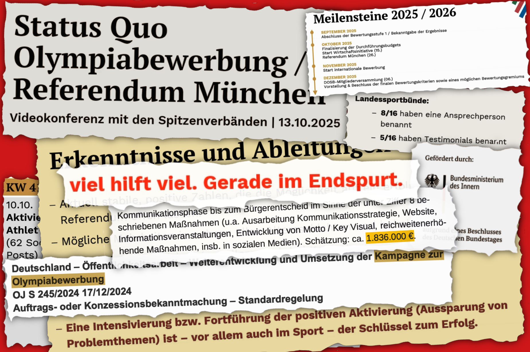 Olympia-Bürgerentscheid: die Lügen von BILD & Co, eine dimap-Umfrage und die Propaganda des DOSB